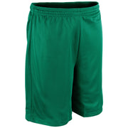 Polyester Micromesh Short - 9" Inseam Adult - Forest Green - Adult - Extra-Small