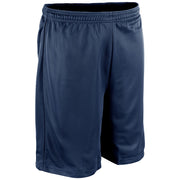Polyester Micromesh Short - 9" Inseam Adult - Navy - Adult - XXLarge