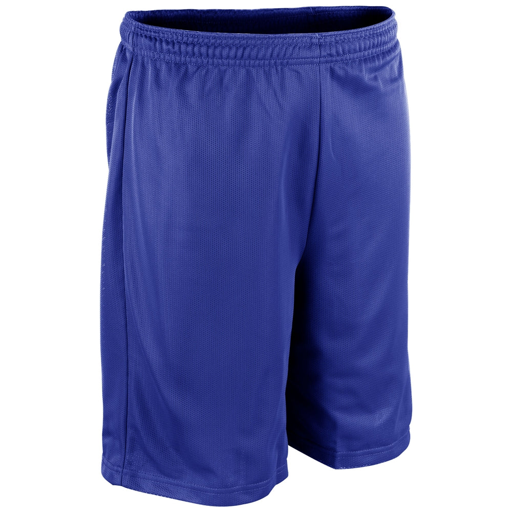 Polyester Micromesh Short - 9" Inseam Adult - Purple - Adult - Extra-Small