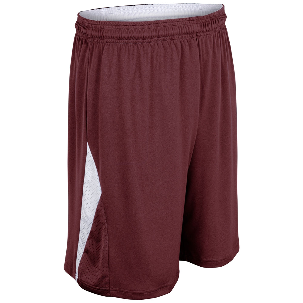 Pivot Short - Maroon White - Youth - Medium