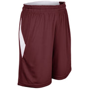 Post Up Short - Maroon White - Girls - Medium