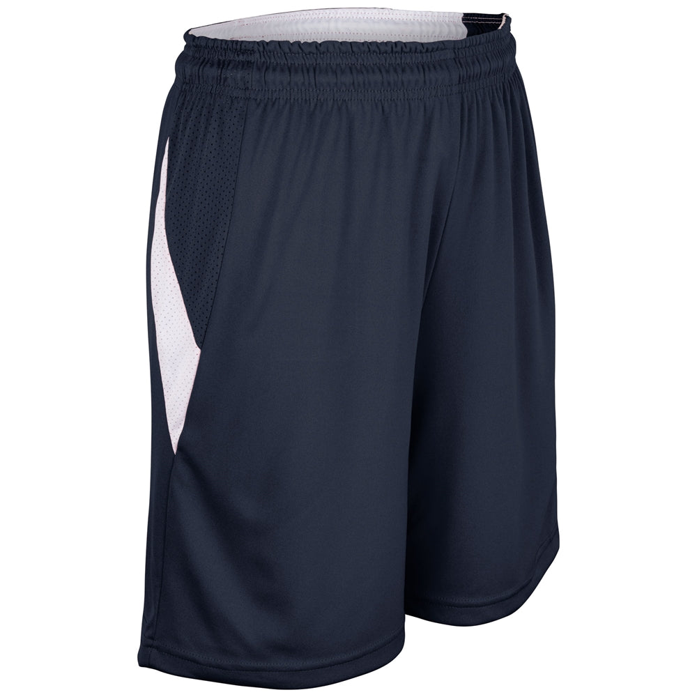 Post Up Short - Navy White - Girls - Large