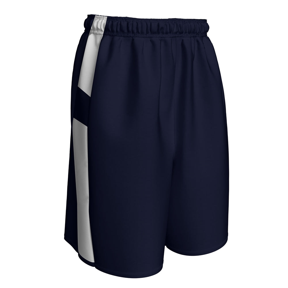 CROSSOVER Reversible Basketball Short - Navy White - Womens - Large