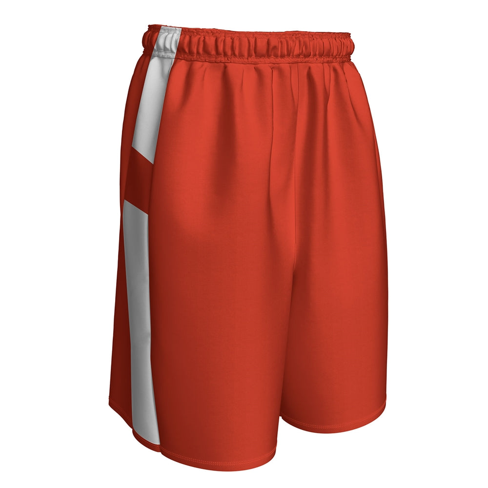 CROSSOVER Reversible Basketball Short - Orange White - Womens - XXLarge