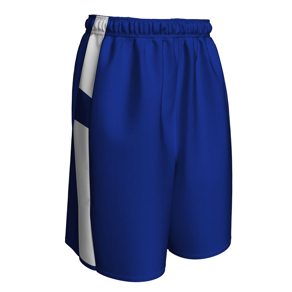 CROSSOVER Reversible Basketball Short - Royal White - Womens - Medium