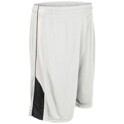 Rebel Basketball Short - White Black White - Youth - Extra-Small