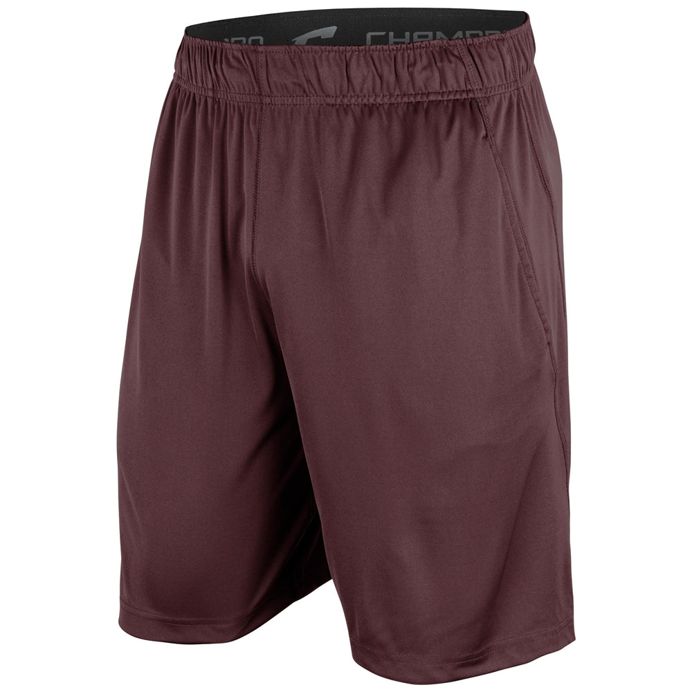 Active Pocket Short - Maroon - Youth - Large