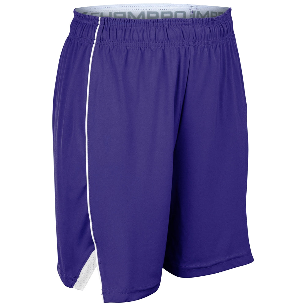 Prime Basketball Short - Purple White - Womens - Small