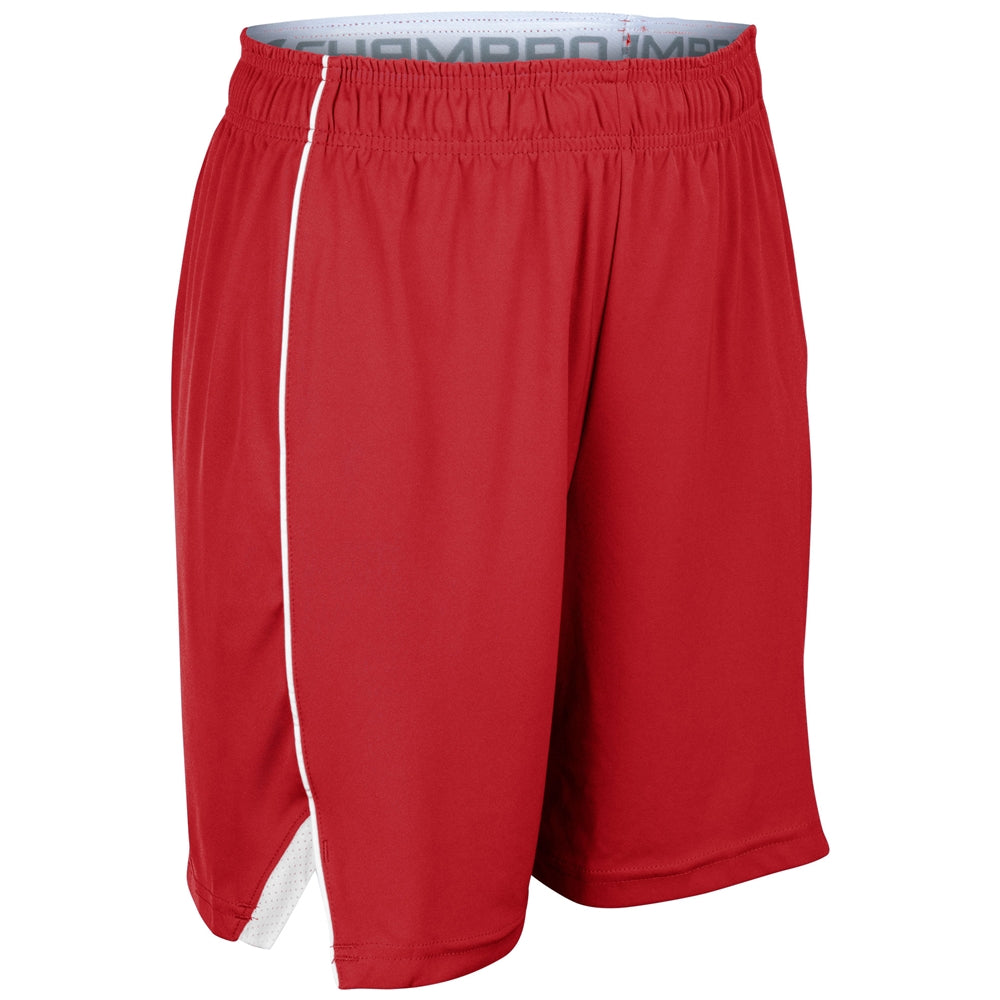 Prime Basketball Short - Scarlet White - Girls - Small