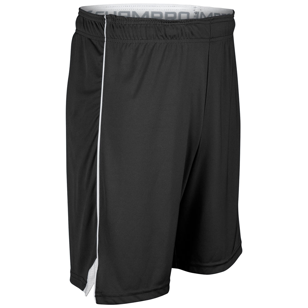 Prime Basketball Short - Black White - Youth - Medium