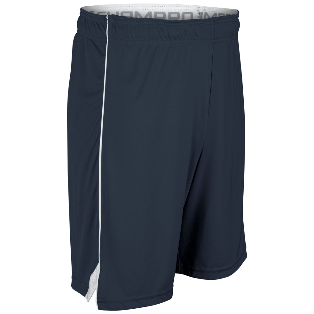 Prime Basketball Short - Navy White - Youth - Medium