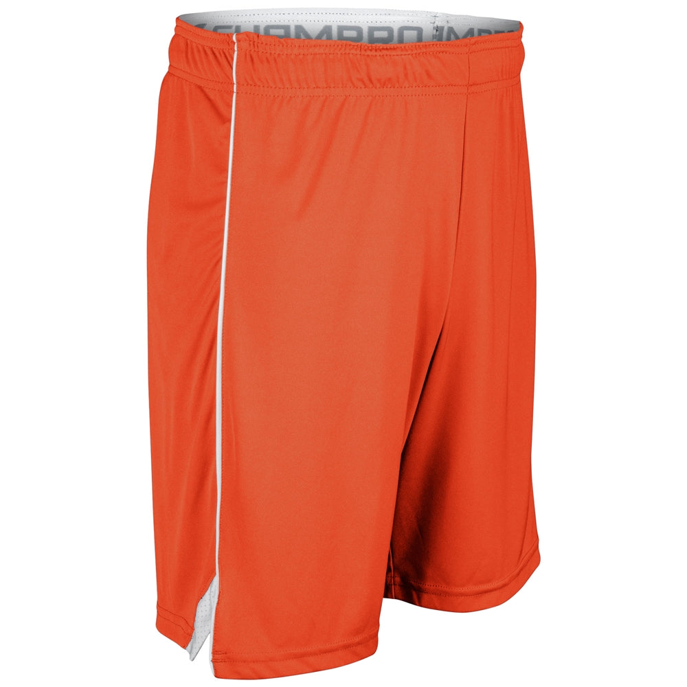 Prime Basketball Short - Orange White - Youth - Medium