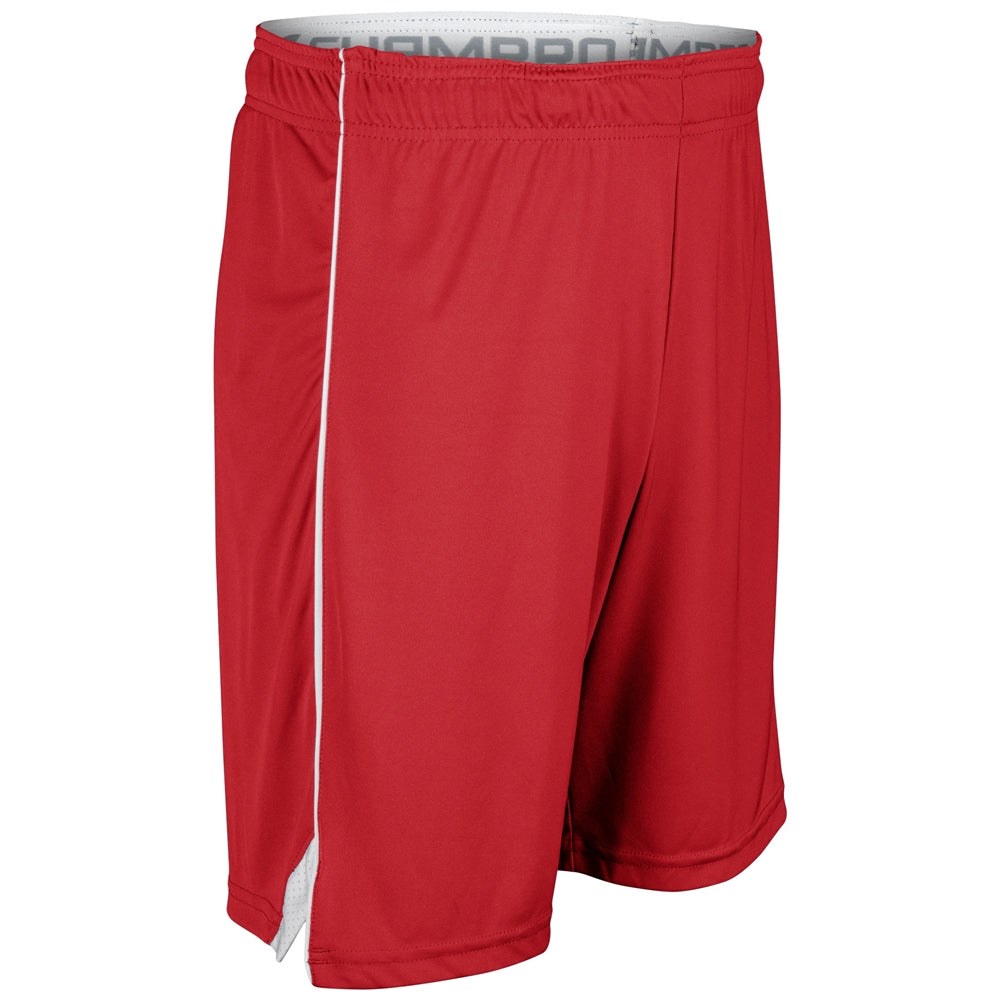 Prime Basketball Short - Scarlet White - Adult - Medium