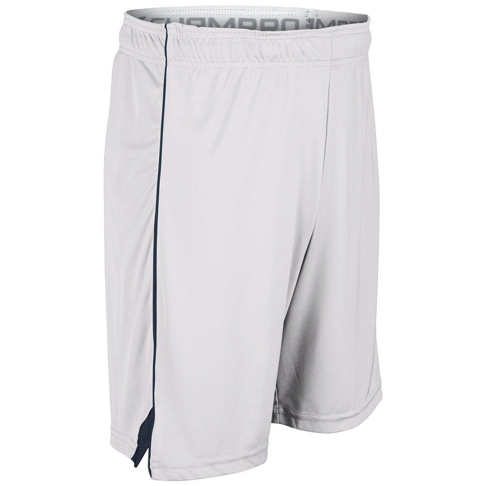 Prime Basketball Short - White Navy - Adult - Small