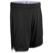 Forward Basketball Shorts - Black Silver White - Adult - Small