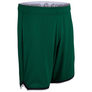 Forward Basketball Shorts - Forest Green Black White - Adult - Large