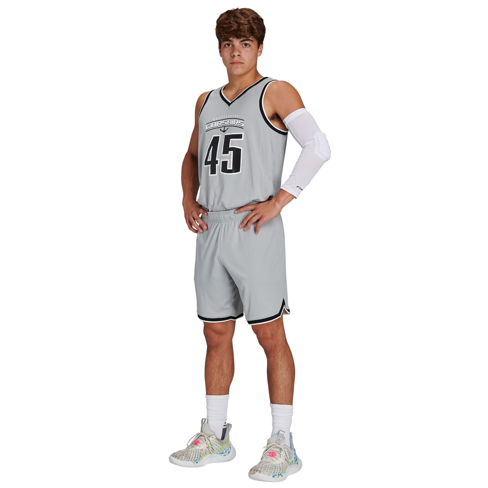 Forward Basketball Shorts - Royal Black White - Adult - XXLarge
