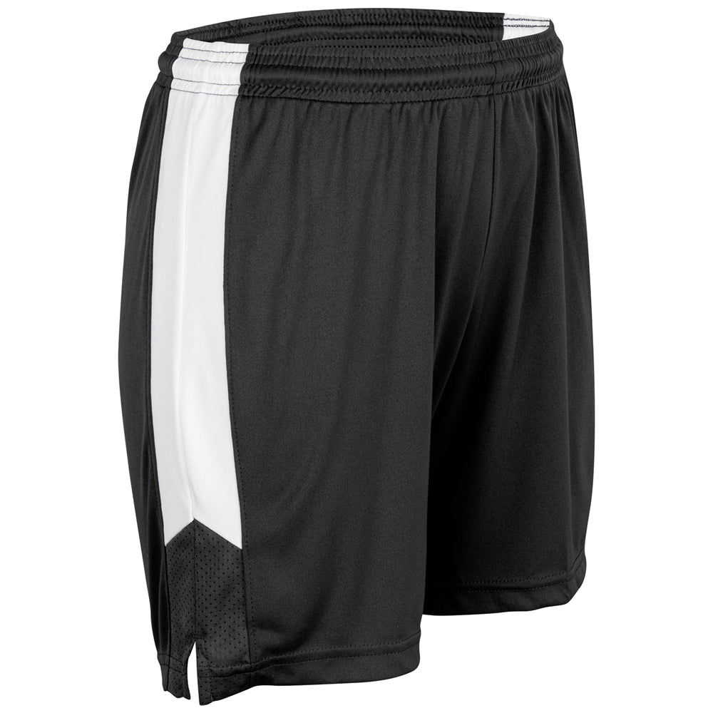 Dagger Basketball Short - Black White - Womens - Extra-Large