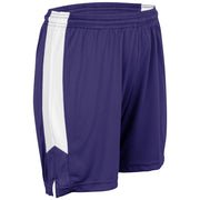 Dagger Basketball Short - Purple White - Womens - Small