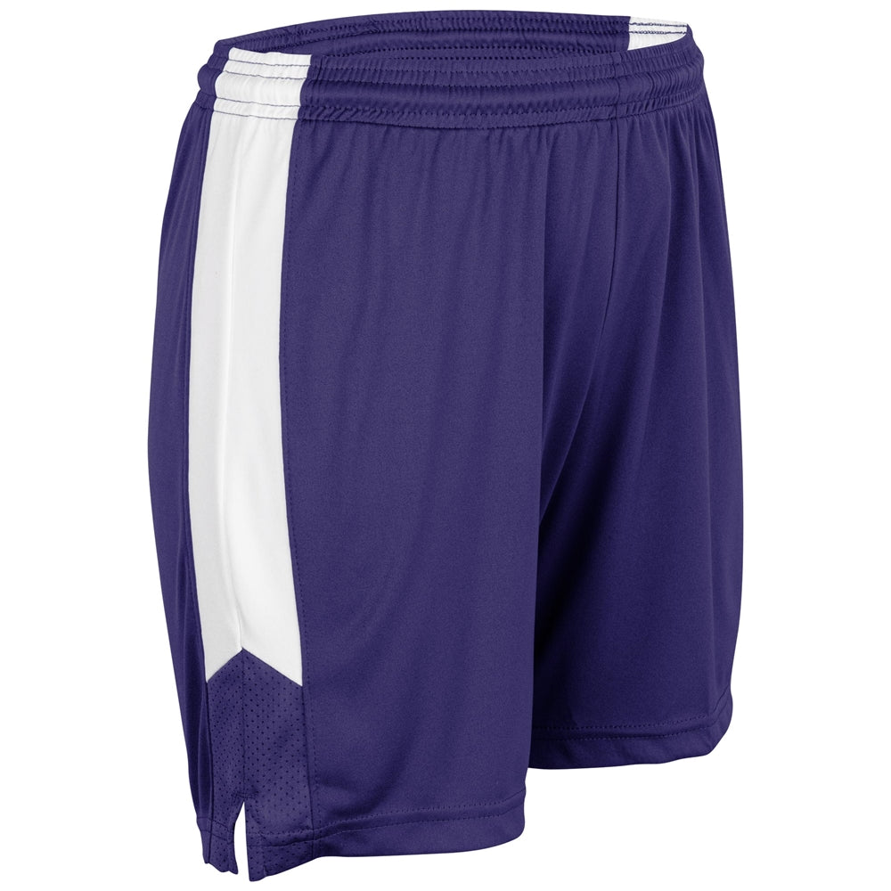 Dagger Basketball Short - Purple White - Womens - Extra-Large