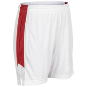 Dagger Basketball Short - White Scarlet - Womens - Large
