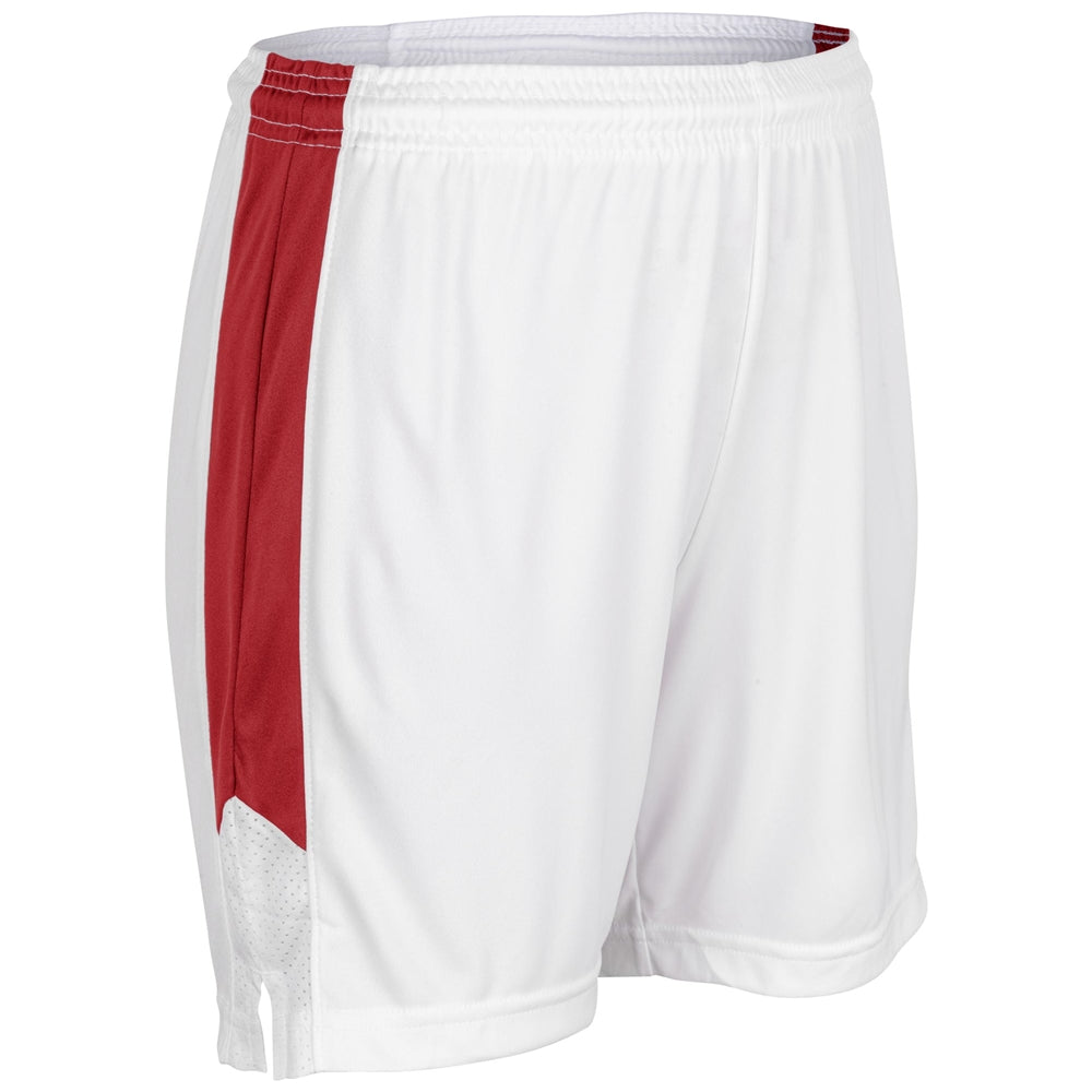 Dagger Basketball Short - White Scarlet - Womens - Small