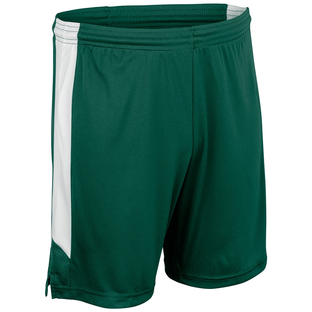Dagger Basketball Short - Forest Green White - Adult - Medium