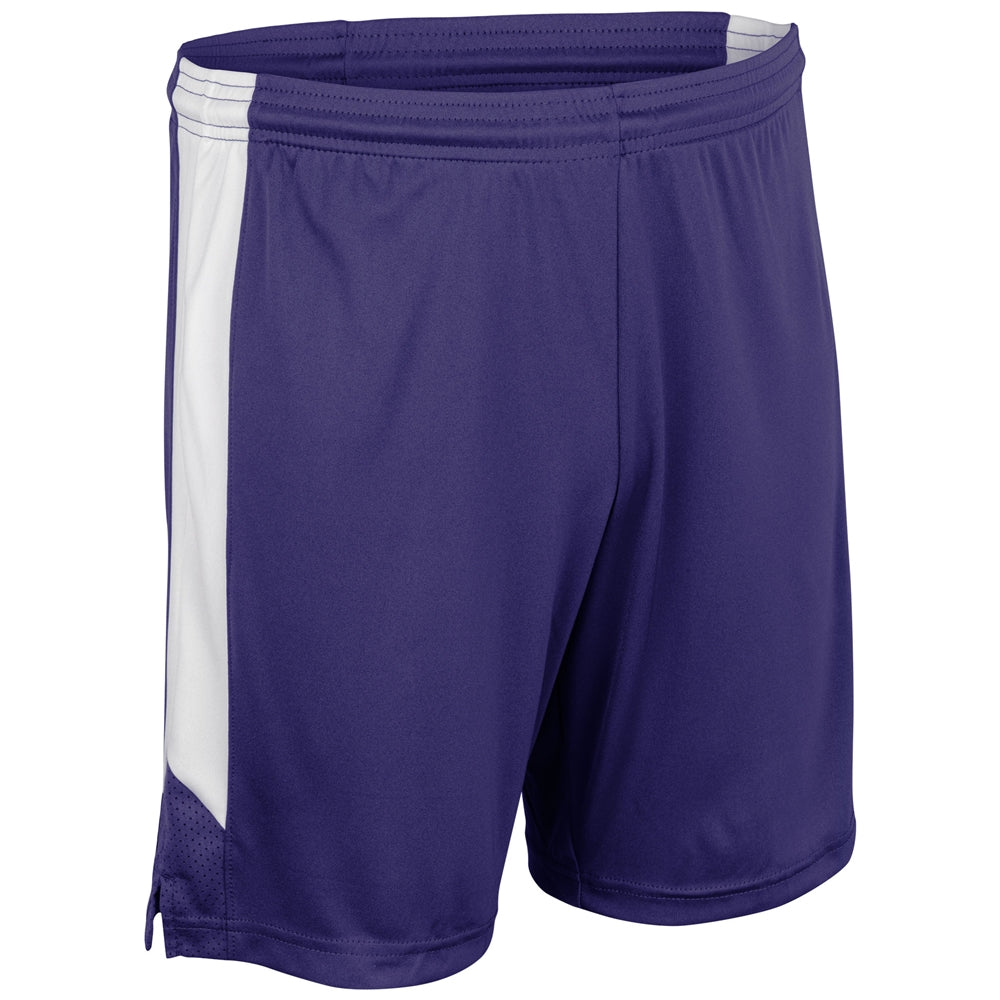 Dagger Basketball Short - Purple White - Adult - Medium