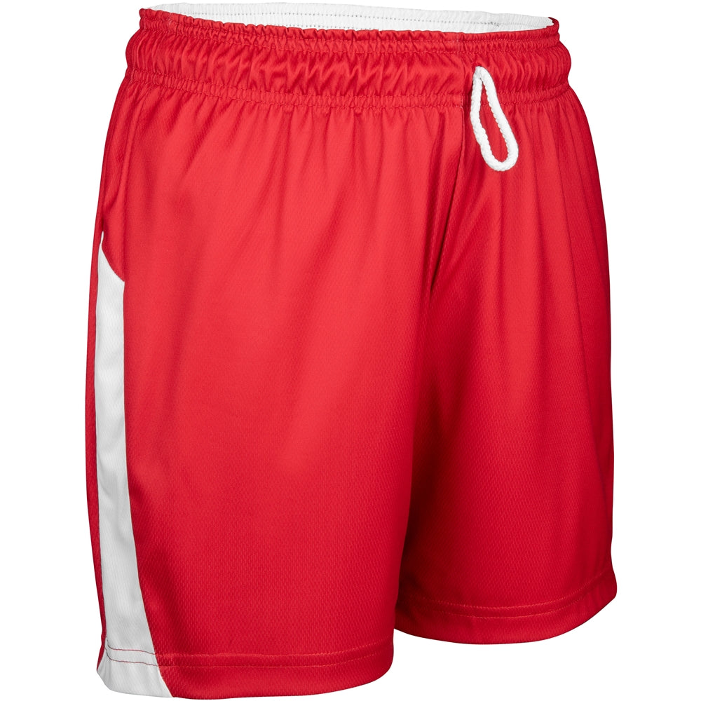 SWISH Reversible Basketball Short - Scarlet White - Womens - XXLarge