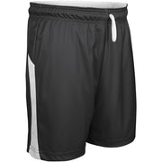 SWISH Reversible Basketball Short - Black White - Adult - 3XL