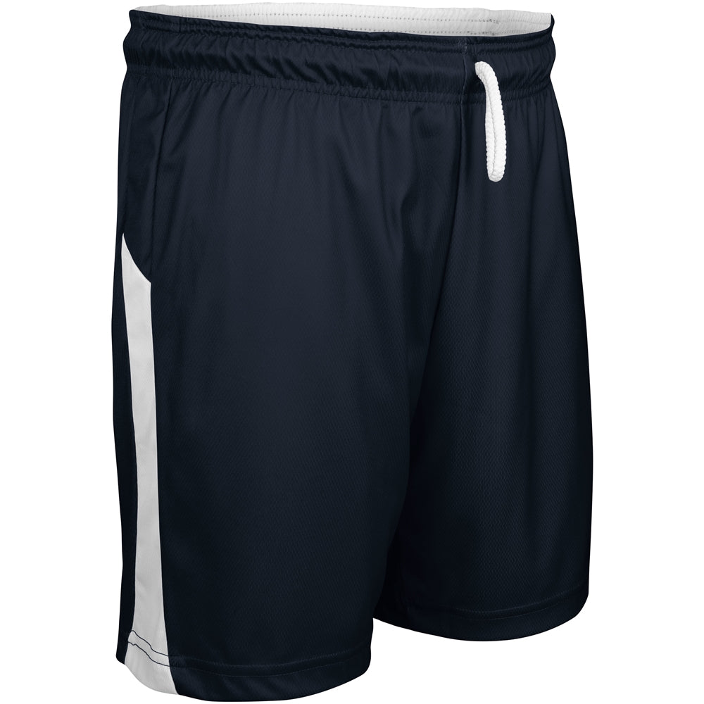 SWISH Reversible Basketball Short - Navy White - Youth - Small