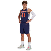SWISH Reversible Basketball Short - Black White - Youth - Large