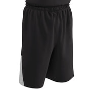 DRI-GEAR Pro-Plus Reversible Basketball Short - Black White - Youth - Medium