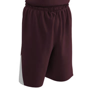 DRI-GEAR Pro-Plus Reversible Basketball Short - Maroon White - Youth - Small