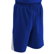 DRI-GEAR Pro-Plus Reversible Basketball Short - Royal White - Adult - Large