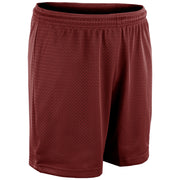 Dynamic Tricot Mesh Short- 7" - Cardinal - Adult - 3XL