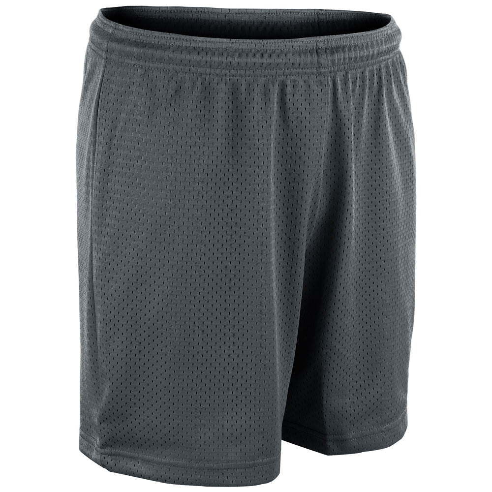 Dynamic Tricot Mesh Short- 7" - Charcoal - Adult - Large