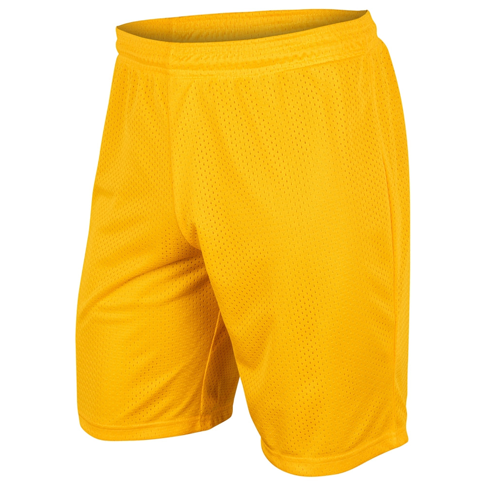 Dynamic Tricot Mesh Short - Gold - Adult - 3XL