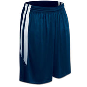 DRI-GEAR Muscle Basketball Short - Navy White - Womens - XXLarge