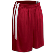 DRI-GEAR Muscle Basketball Short - Scarlet White - Womens - XXLarge