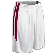 DRI-GEAR Muscle Basketball Short - White Cardinal - Womens - Extra-Large