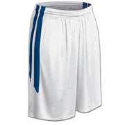 DRI-GEAR Muscle Basketball Short - White Royal - Womens - XXLarge