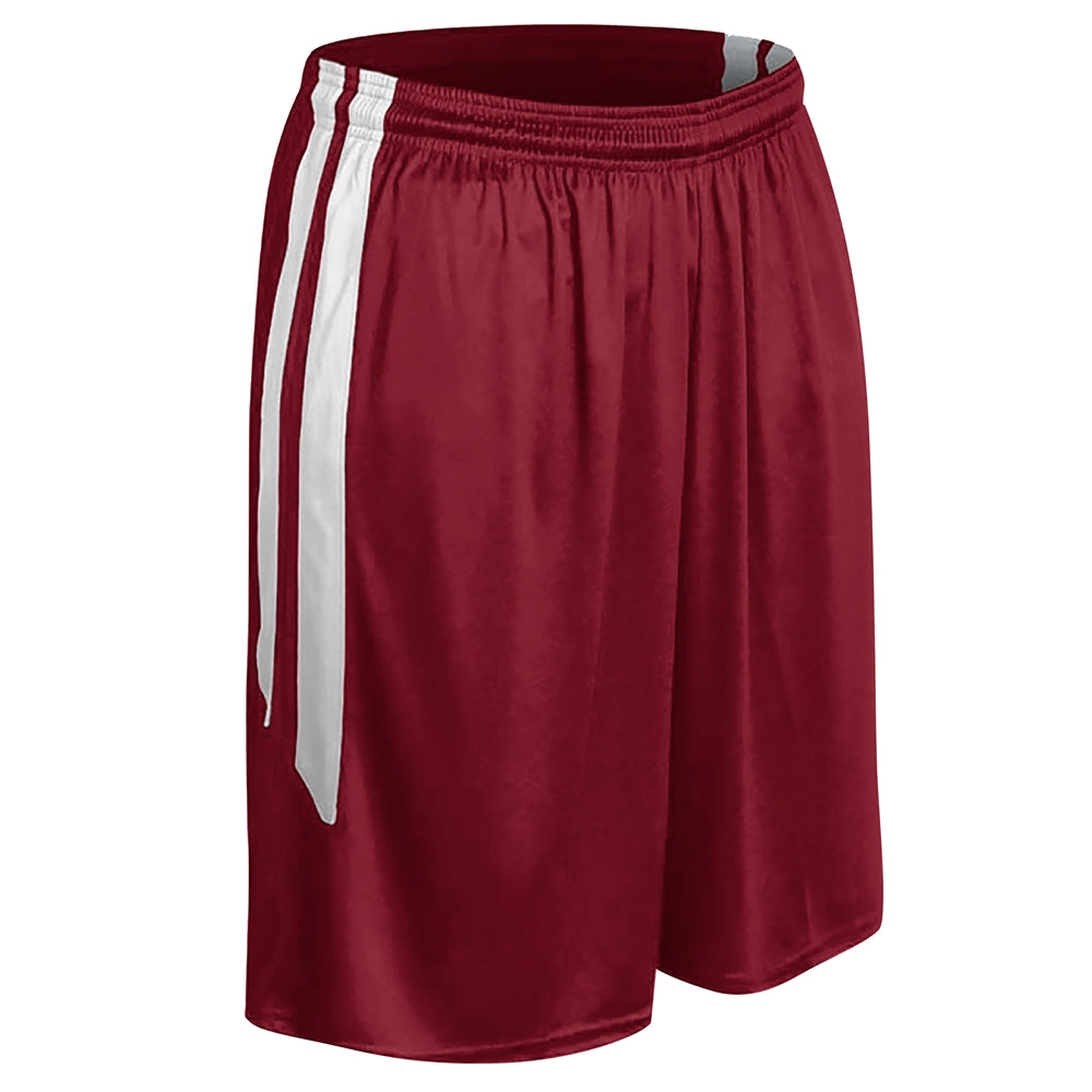 DRI-GEAR Muscle Basketball Short - Cardinal White - Adult - XXLarge