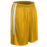 DRI-GEAR Muscle Basketball Short - Gold White - Youth - Extra-Large