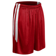 DRI-GEAR Muscle Basketball Short - Scarlet White - Youth - Extra-Large
