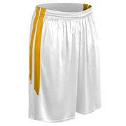 DRI-GEAR Muscle Basketball Short - White Gold - Youth - Extra-Large
