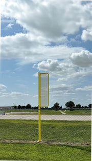 12' Direct Bury Aluminum Foul Poles (pr)