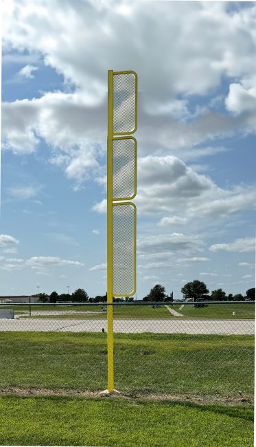 20' Direct Bury Aluminum Foul Poles (pr)