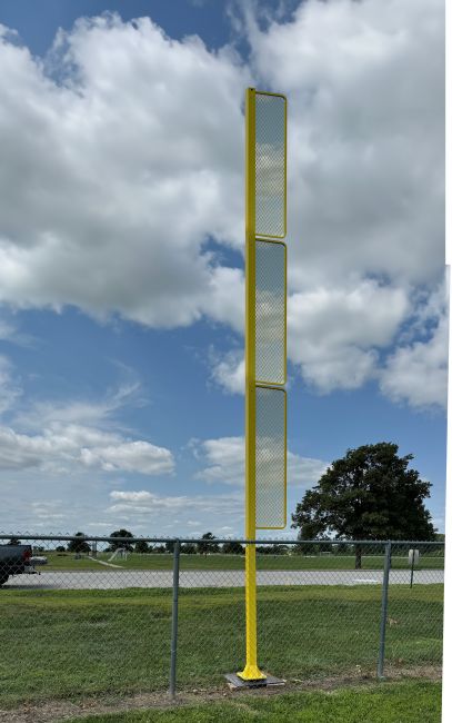20' Direct Bury Steel Foul Poles (pr)