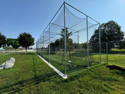 Pedestal Mount Extreme 12' x 70' Batting Cage
